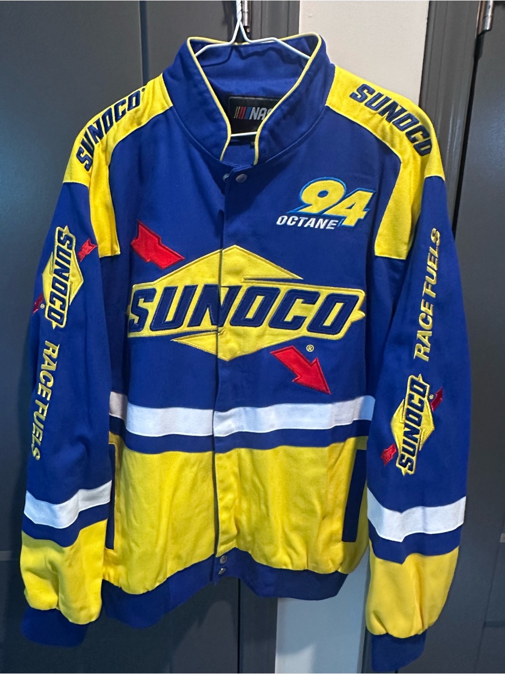 Sunoco racing JH design NASCAR jacket